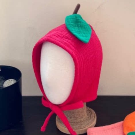 现货韩国儿童帽子ohlavie男女孩宝宝保暖婴儿帽水果帽小月龄绒帽