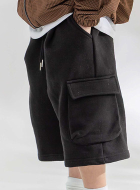 韩国童装代购2026春新款bucketlist男女孩时尚中大童休闲5分短裤