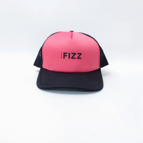 HARD FIZZ TRUCKER HAT 澳大利亚品牌玫红拼色货车帽海绵网帽外单