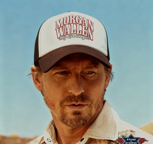 Live Long Trucker Hat 复古咖啡拼色货车帽弯 Morgan 美式 Wallen