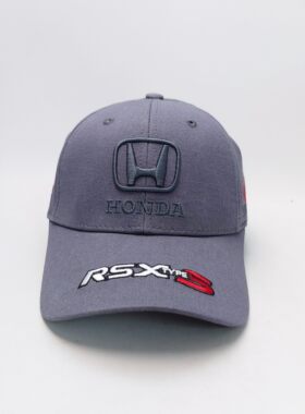 HONDA RSX type5 本田棒球帽弯檐刺绣款赛车帽外贸单户外休闲防晒