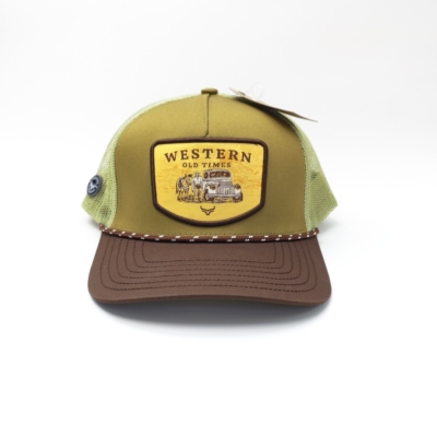 Western Old Times Trucker Cap美复古卡车帽高品质牧马刺绣网帽