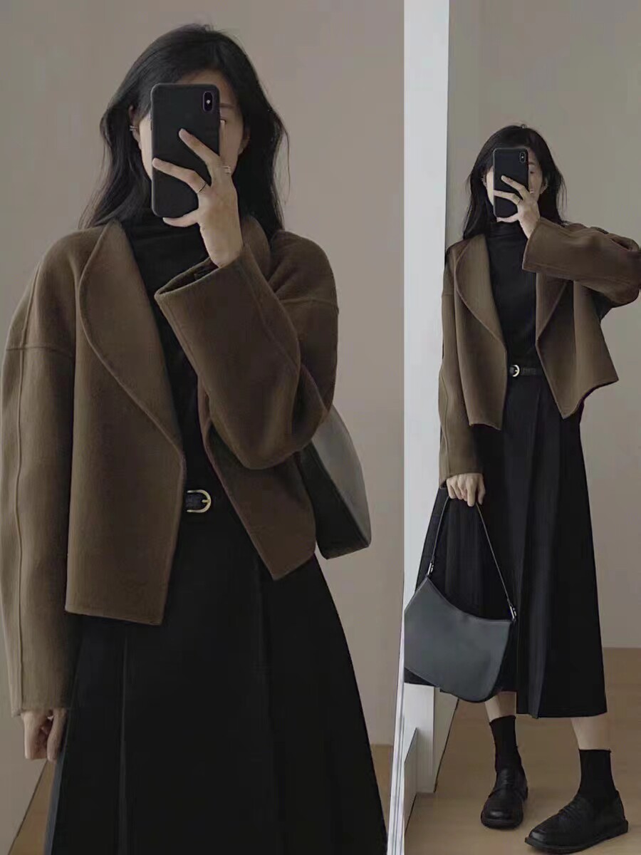 7462毛呢外套女春秋小香风薄其它制服/套装