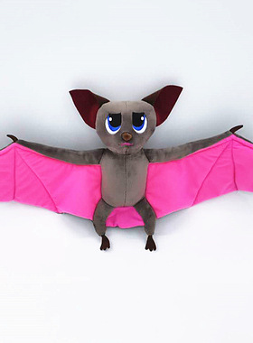 怪物吸血蝙蝠毛绒玩具公仔