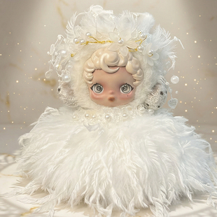 SP适配娃衣SKULLPANDA光织园系列毛绒公仔挂件送闺蜜玩具礼物服装