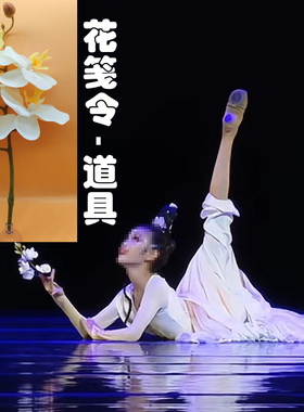 花笺令舞蹈道具舞蹈道具仿真花假花花束舞蹈练习道具