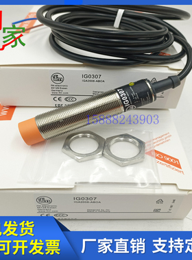 全新 易福门接近开关IG0303 IG0305 IG0306 IG0307 IG0112传感器