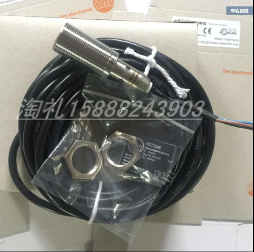 全新易福门电感式接近开关IGT208  IGB3012-BPKG/M/V4A/6M/WH