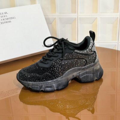 2451/5CM牛皮清仓撤柜断码处理女鞋时尚百搭女士夏季透气厚底网面