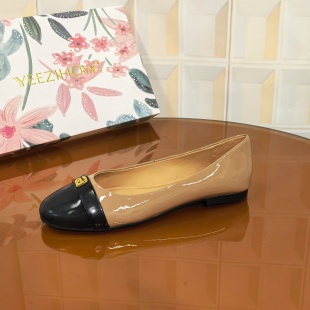 2CM牛漆皮单鞋 单鞋 断码 休闲风法式 通勤风 撤柜清仓处理平底鞋 8202