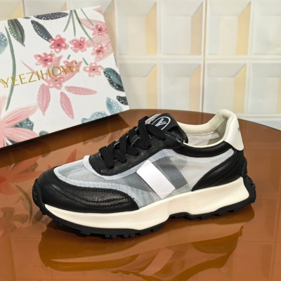 2268/3CM牛皮鞋子清仓撤柜断码处理透气一脚蹬百搭单鞋夏季耐磨粘