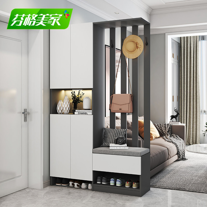 玄关隔断柜鞋柜换鞋凳轻奢现代简约间厅柜衣帽柜客厅屏风收纳柜|msdalam kategori perabot kediaman, kabinet, kotak kasut - dari Buy2taobao.com untuk memberikan perkhidmatan ejen Taobao profesional membeli