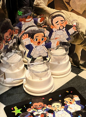 【Ham】汉密尔顿建国F4 转转乐 亚克力立牌组 杰斐逊 乔三 音乐剧