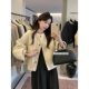 Y.JIA 伊嘉秋冬富家女高级感双面羊毛呢外套女韩系减龄小个子大衣