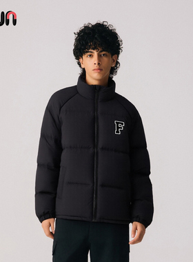 Fun商场同款时尚休闲宽松版羽绒服FMW74423