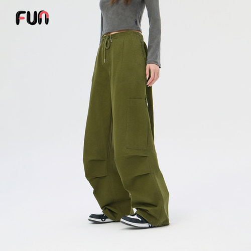Fun商场同款时尚休闲长裤
