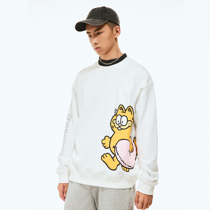 套头卫衣fun潮牌加菲猫联名新款