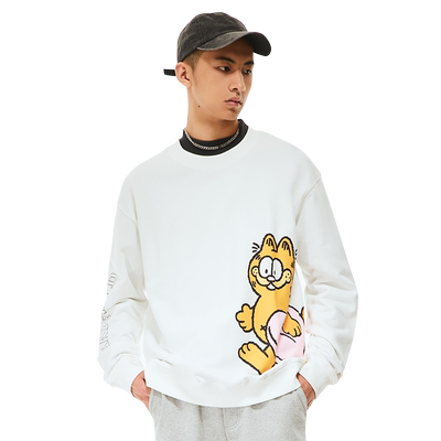 套头卫衣fun潮牌加菲猫联名新款
