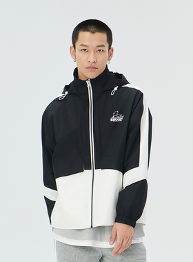 商场同款fun x Snoopy 史努比联名款时尚运动风衣FDW24301B