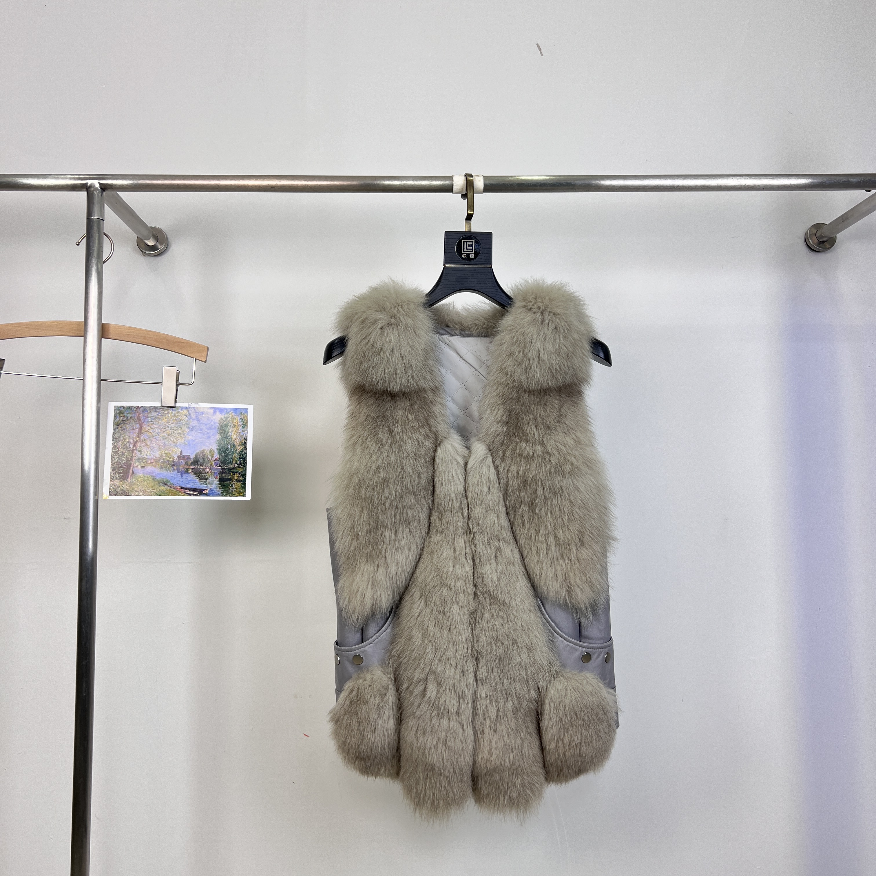 一起设计WER-整皮草外套加厚保暖皮草外套（含100狐狸毛）FM094