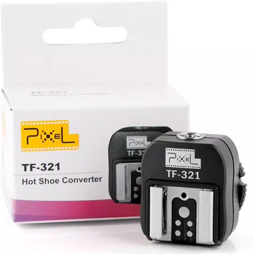 品色TF-321热靴转换器适用佳能富士相机增高PC接口支持佳能TTL