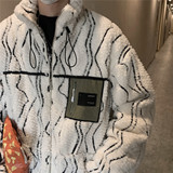 新款超重工羊羔毛外套内夹棉XZ221-2-MY003-P148-控178，女装短外套，星座218