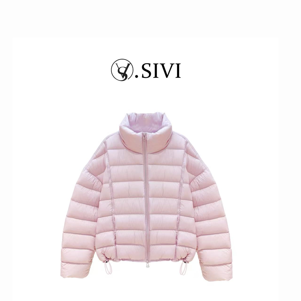 熙薇【云绒象限】2025秋冬新款时尚休闲气质羽绒服外套H5870