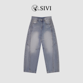 亮钻闪闪休闲牛仔裤 2026新款 M1005 闪亮故事 熙薇