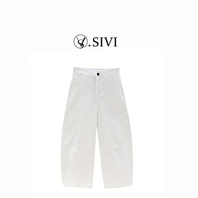 冰薄荷夏季冰氨纤维休闲裤