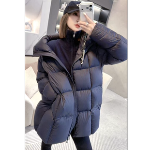 休闲百搭中长款 2025秋冬新款 羽绒服外套H6058 行走暖堡 熙薇