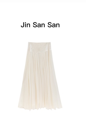 熙薇sivi2025春夏新款休闲时尚优雅气质百搭A字半身裙H2653