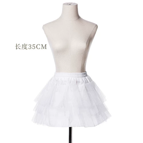 Взрослая девочка детская юбка зефира Лолита Лолита Лута Юбка Мягкая прядь Конечная Три стальная подкладка Облачная поддержка