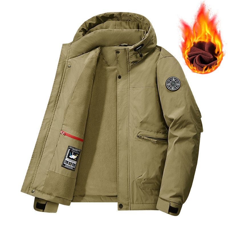 冬装加绒棉衣男士外套特大码休闲男装连帽定制团购印字刺绣,男装,棉衣,淘宝优惠券,粉丝福利购,淘宝优惠卷