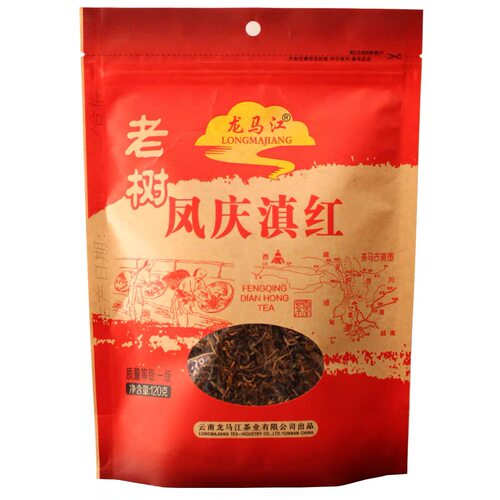 云南老树凤庆滇红茶120克袋装云南特产 一级滇红茶