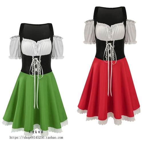 迪士尼一字肩小红帽女仆装
