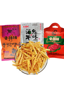 香铛铛手撕牛肉麻辣条酒鬼小零食80后儿时8090童年怀旧小时候回忆