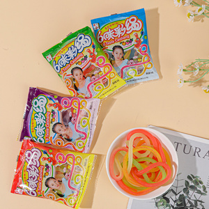 味彩绳糖果16g30怀旧零食本合