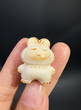 象牙果拉布布配件通孔小串饰Diy材料可爱卡通小动物吊坠挂件饰品