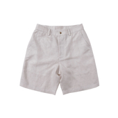 MUSLUN 2025夏新品 重磅亚麻混纺天丝男休闲短裤 老钱风高级感