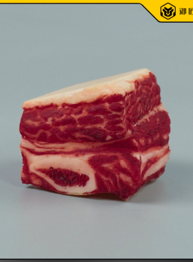 仿真牛排骨牛肋排生肉模型