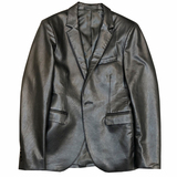 秋冬社会小伙皮衣夹克西装单西修身西服A236-XZ-159-P130控168，男装夹克，电商A236