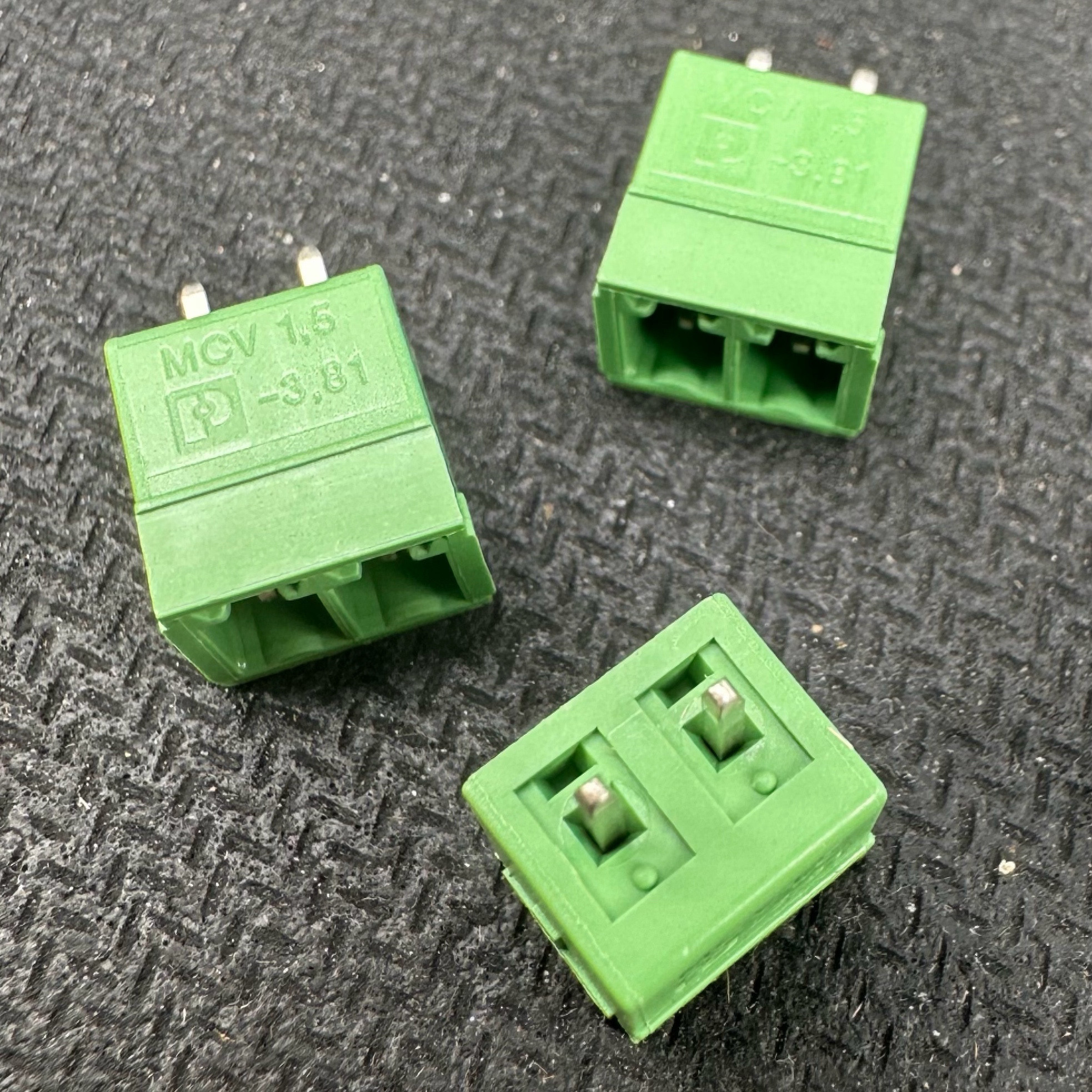 MCV1.5/2-G-3.81绿色插座1803426 2针8针MCV1,5-3.81 接线端子9脚