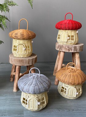 仿藤花篮婚礼道具花篮满月礼篮子