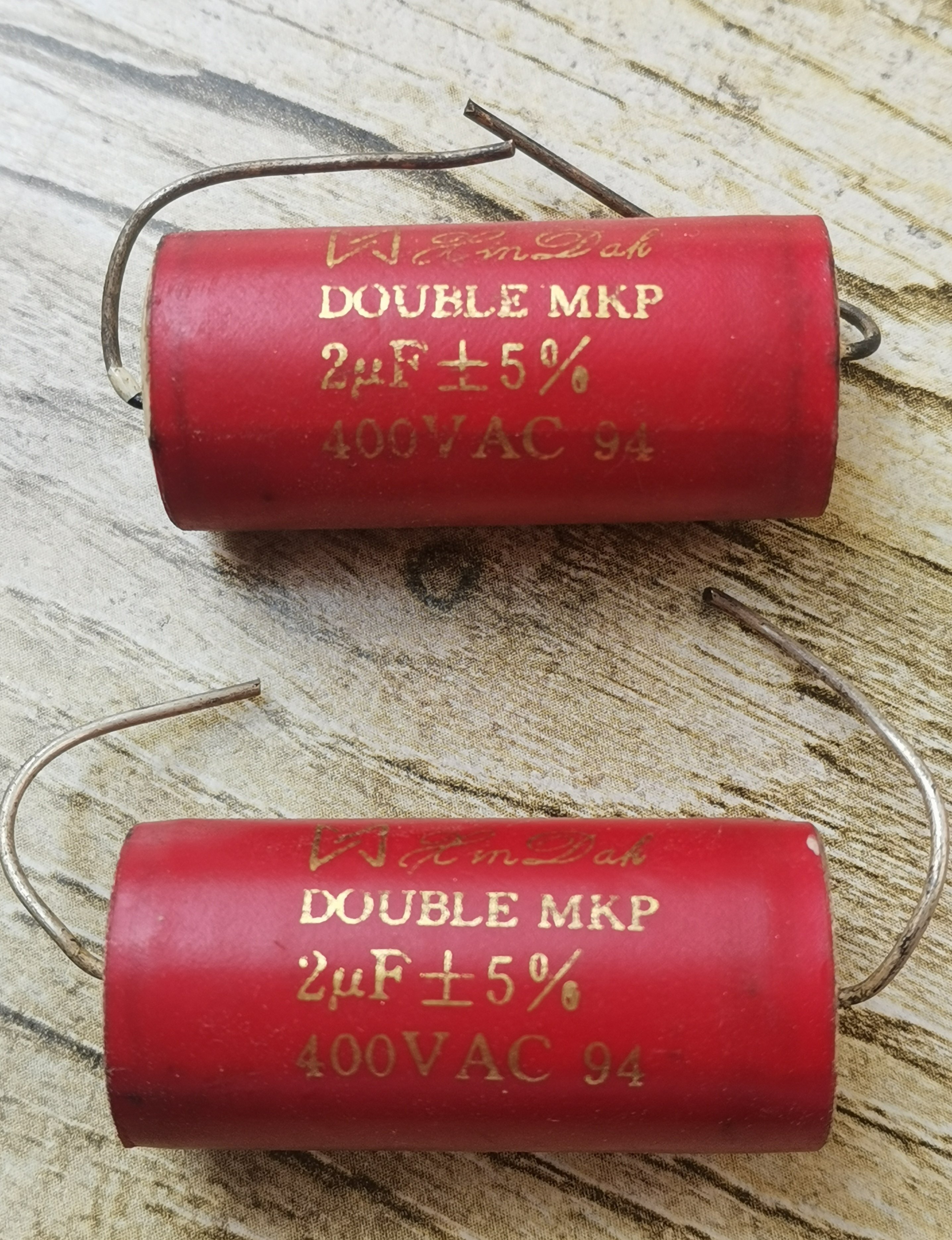 400VAC 2uf 轴向电容 400v2uf音频电容 新德克电容 2uf