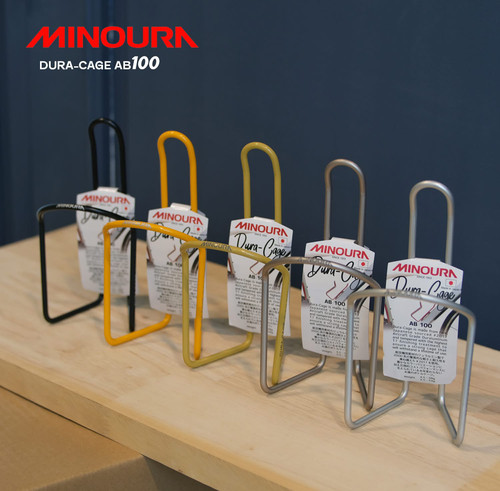 Minoura日本AB100-4.5超轻铝合金自行车水壶架山地公路车骑行配件