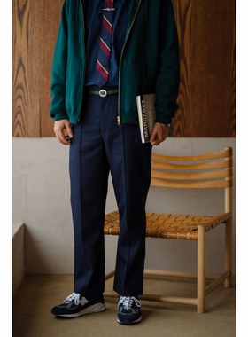 ABBOZZO ｜羊毛混纺简约西裤