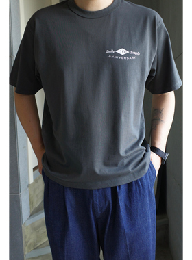 宽松简约印花短袖T恤｜ABBOZZO