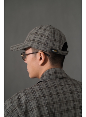 ABBOZZO｜限量格纹棒球帽男女同款