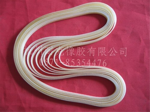 高速台钻黄色聚氨酯长度齿形带