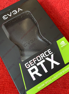EVGA RTX NVLink SLI Bridge for RTX 3090 4-Slot 显卡 桥接器